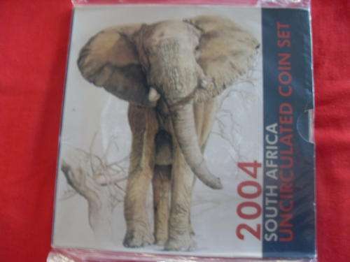 WOW !!! BARGAIN ! 2004 UNCIRCULATED SA COIN SET ! VALUE R400 !
