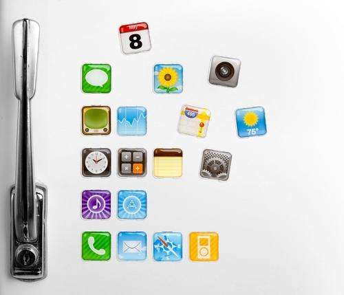 Iphone app magnets