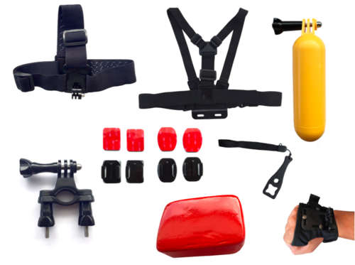 Accessories for GoPro: 8 piece package!