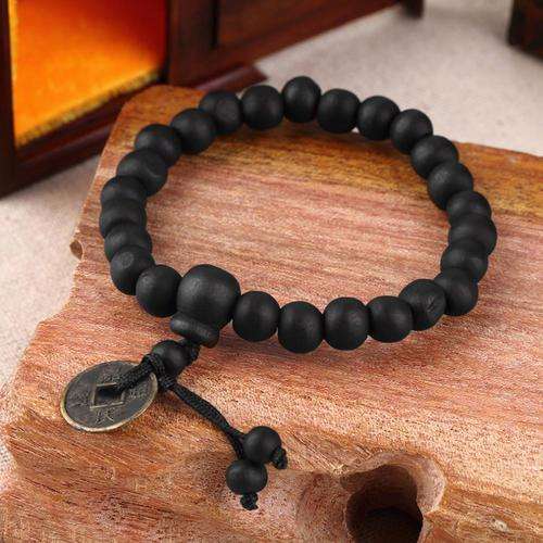Tibetan Decor beads Coin Bracelet