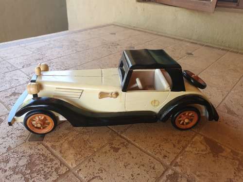 Wooden Model Car Large