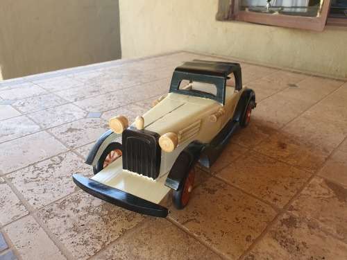 Wooden Model Car Large