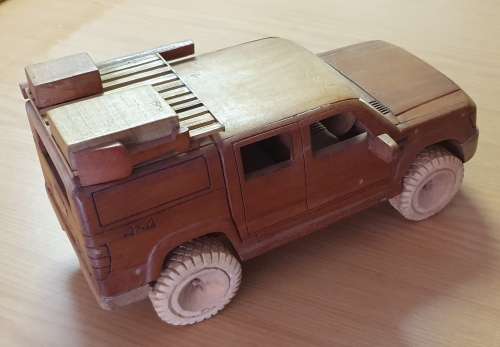Wooden Ford Ranger 4x4 Collectable Toy