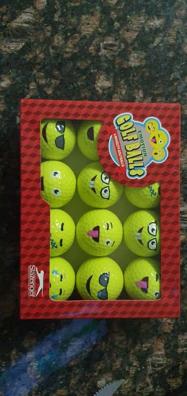Slanzenger brand new emotion golf balls