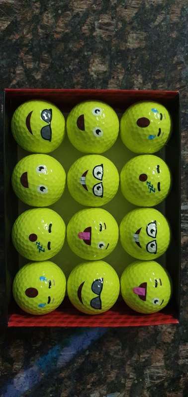 Slanzenger brand new emotion golf balls