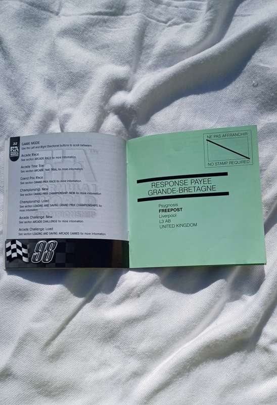 Playstation 1 Formula 1 98