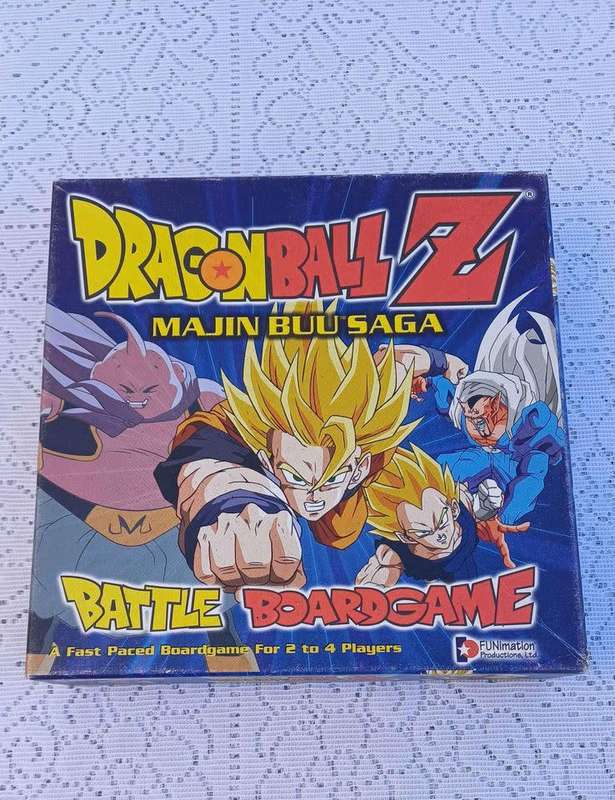Dragon Ball Z Majin Buu Saga Battle 2002 Board Game by FUNimation