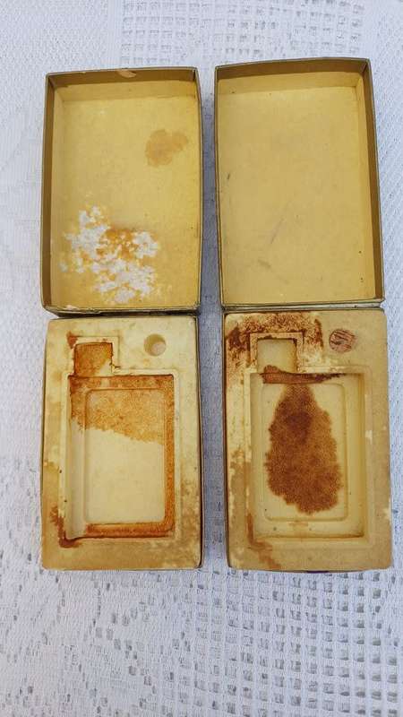 Vintage 1969 Limoges Castel French Porcelain Camus Napoleon Cognac Flask