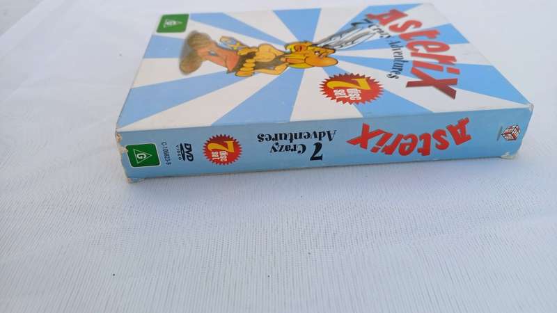 Asterix 7 Crazy Adventures DVD set