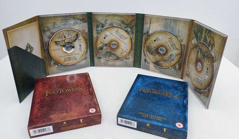 Lord of the Rings: The Motion Picture Trilogy (DVD, 2004, 12-Disc Set, Extended Edition)