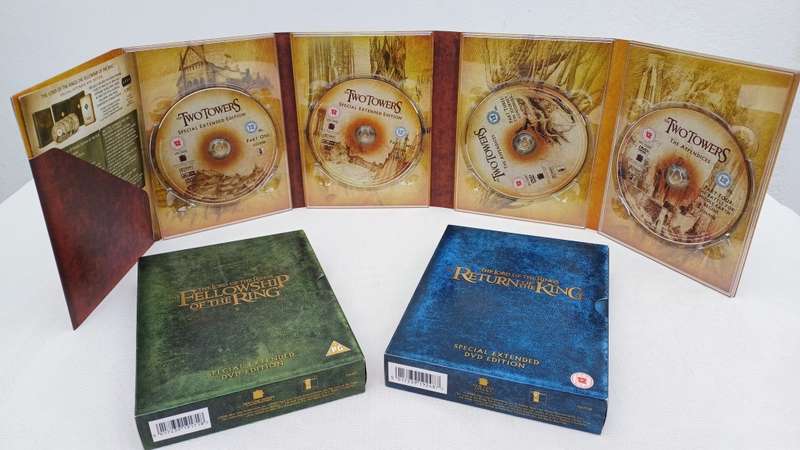 Lord of the Rings: The Motion Picture Trilogy (DVD, 2004, 12-Disc Set, Extended Edition)