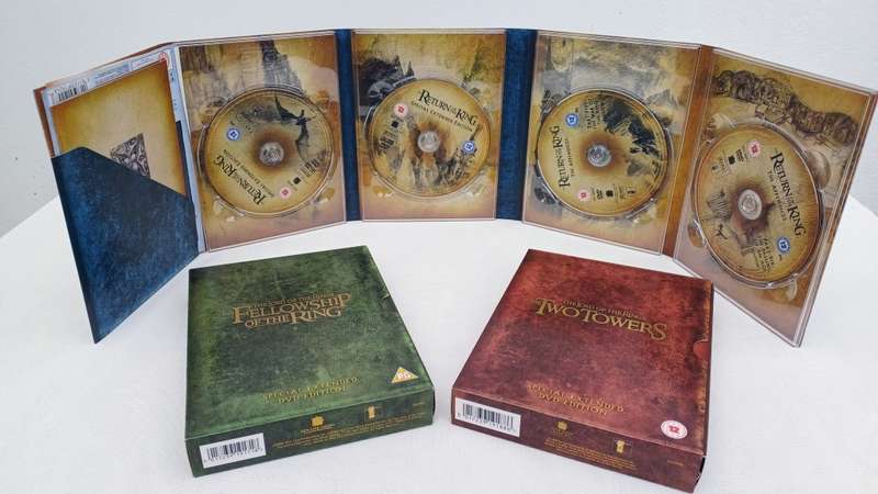 Lord of the Rings: The Motion Picture Trilogy (DVD, 2004, 12-Disc Set, Extended Edition)