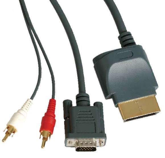 Xbox 360 HD VGA cable