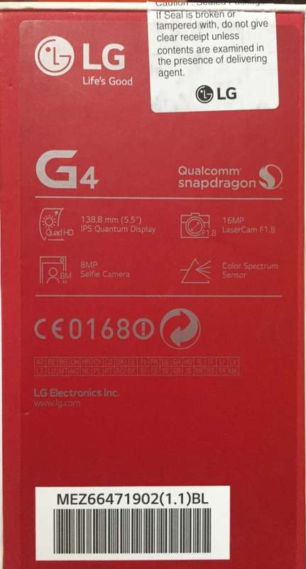 *BRAND NEW* LG G4 + FREE 32GB Micro SD Card