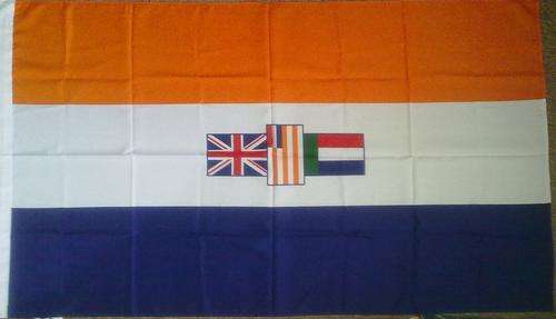 BRAND NEW!!!  BIG - Old South African Flag - In origanal package - @ GIVE AWAY!!!