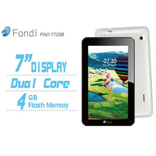 Fondi 7 inch Wi-Fi Tablet T725B Dual Core Processor, Android 4.4, 4GB