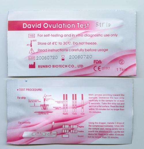David ovulation test strips