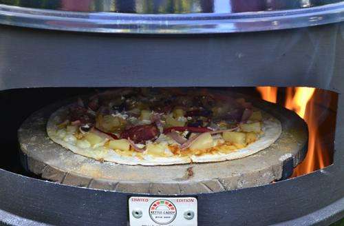 Wood Burning Pizza Oven Outdoors