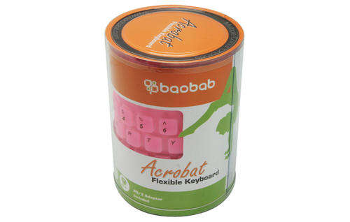 Baobab Acrobat Flexible Keyboard USB+PS/2, 106 Keys