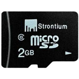 Strontium 2GB Class 4 MicroSD Card Only, Retail Pack