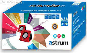 laptop speaker, mini speaker, astrum, 2.0ch speaker, usb speaker