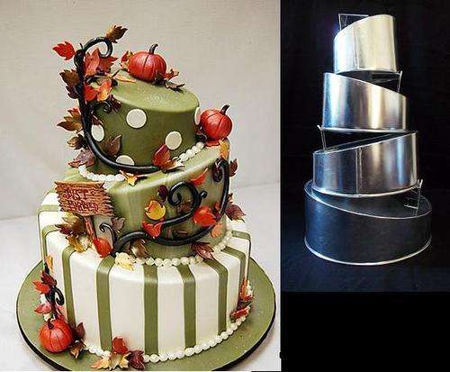SPECIAL OFFER:  Set of 3 topsy turvy baking pans (15/20/25cm)