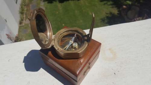 Stanley Brass Compass London