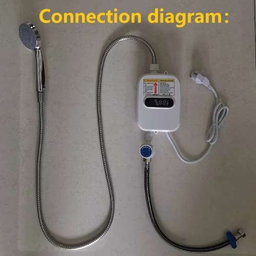Instant Shower Water Heater.Instantly Get Hot Water & Save on Electricity.Get Hot Water On Demand.