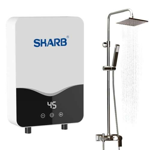 Portable Mini Tankless Gyser. Fast Water Heater, Electricity Saver
