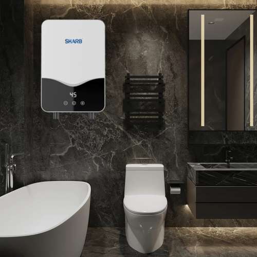 Portable Mini Tankless Gyser. Fast Water Heater, Electricity Saver