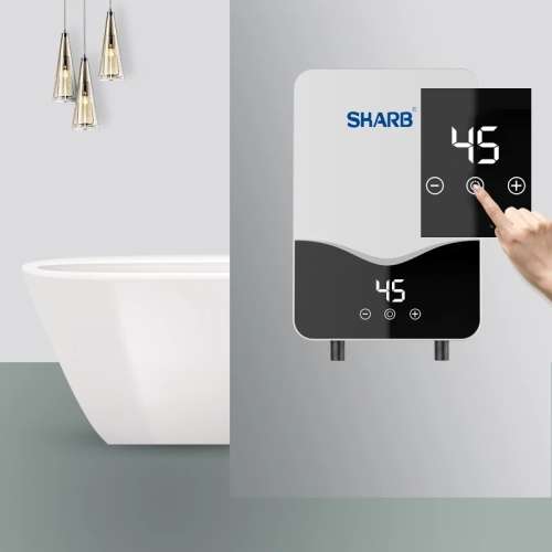Portable Mini Tankless Gyser. Fast Water Heater, Electricity Saver