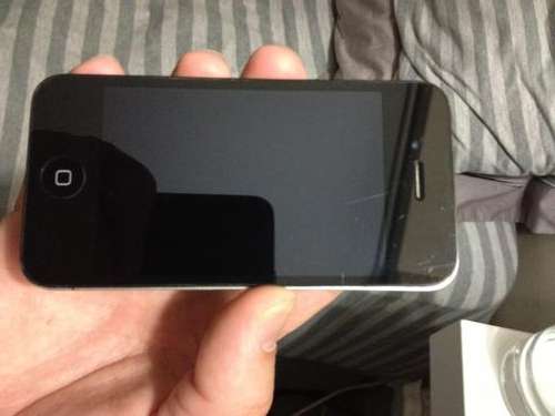 Actual iPhone Front screen photo