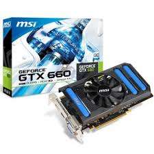 MSI N660 2G DDR5 OC DVI-I, DVI-D,DP, HDMI Screen Card PGC