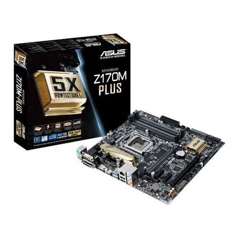 ASUS Z170M-Plus Motherboard + i7-6700 3.40GHz + 8GB Ram