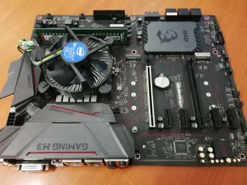 MSI H270 M3 Motherboard + Intel Core i7-6700 3.4GHz + 16GB Ram