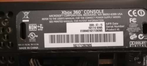 XBOX 360 120GB