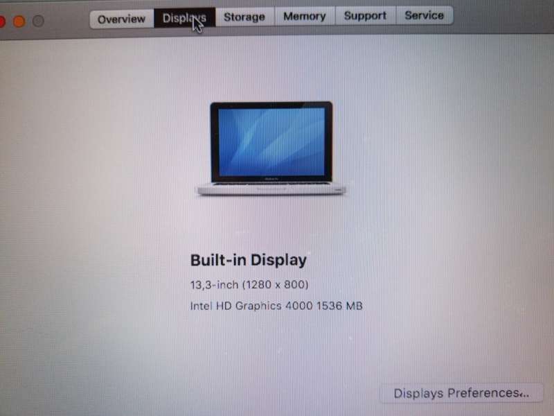 Apple Macbook Pro A1278