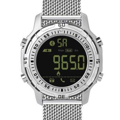 Zeblaze VIBE II Hiking 5ATM Waterproof 540 Days Stand-by Time Sport Smart Watch SS Band