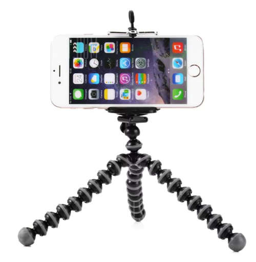 Mini Octopus Style Mobile Phone Stand Flexible Tripod