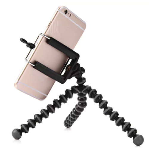 Mini Octopus Style Mobile Phone Stand Flexible Tripod