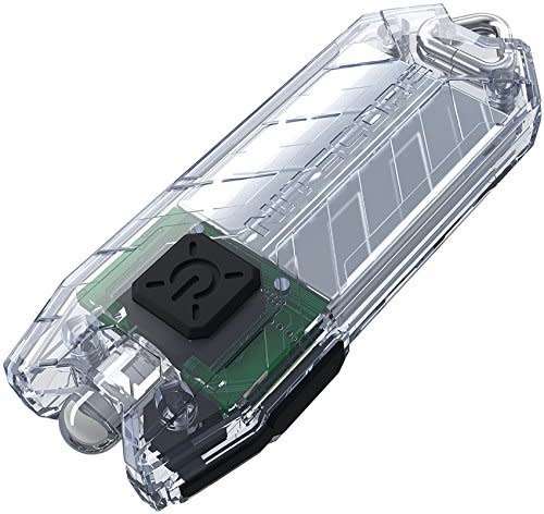 Nitecore TUBE (clear) 45 lumen USB rechargeable LED keychain light