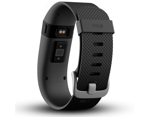 Fitbit Charge HR Heart Rate and Activity Tracking Wristband Black Large Device Only
