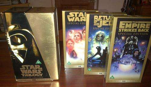 STAR WARS TRILOGY Special Edition Box Set in VHS