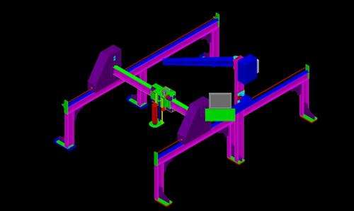 CNC 3D CAD Model