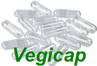 Empty capsules - 1000 size '0' vegicaps - clear