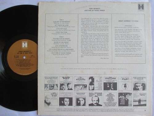 TONY BENNETT - JUST ONE OF THOSE THINGS - USA - VG / EX