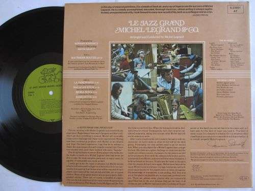 MICHEL LEGRAND & CO. LE JAZZ GRAND - GERMANY - VG+ / EX GATEFOLD