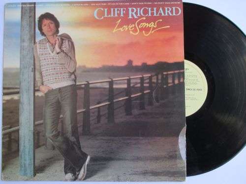 CLIFF RICHARD - LOVE SONGS - UK / VG+ / VG+