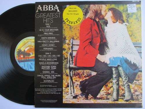 ABBA - GREATEST HITS - SWEDEN / VG+ / EX