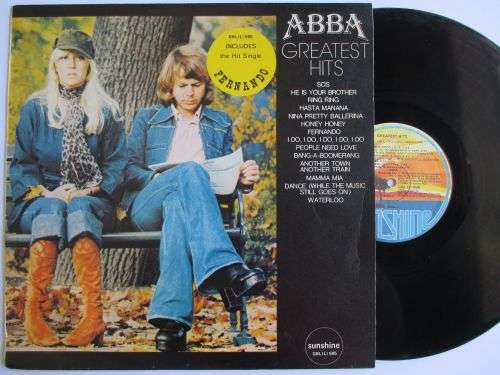 ABBA - GREATEST HITS - SWEDEN / VG+ / EX